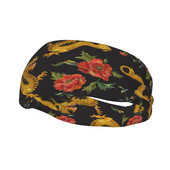 Gėlė Cool Mitas Drakonas Gyvūnų Tradicijos Lauko Sportas Prakaito juostelės Galvos juostelės Prakaito tvarsčiai Neslystantys plaukams Prakaito juostos