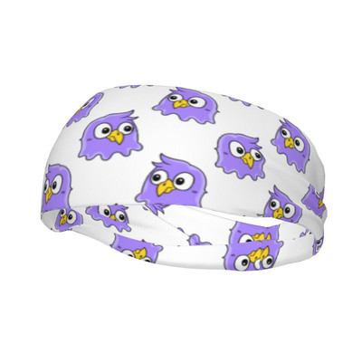 Mielas baltas erelis paukščių sportinis apsauginis prakaito dirželis Anime prakaito galvos juosta jogos tinklinio galvos prakaito tvarsčiai neslystantys plaukams prakaito juosta