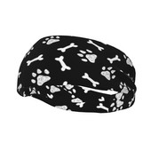 Mielas gyvūnų letenėlių raštas moterų vyrų prakaito juostelė sportinė galvos juosta, elastinga dviračių jogos plaukų juostelės galvos apdangalas