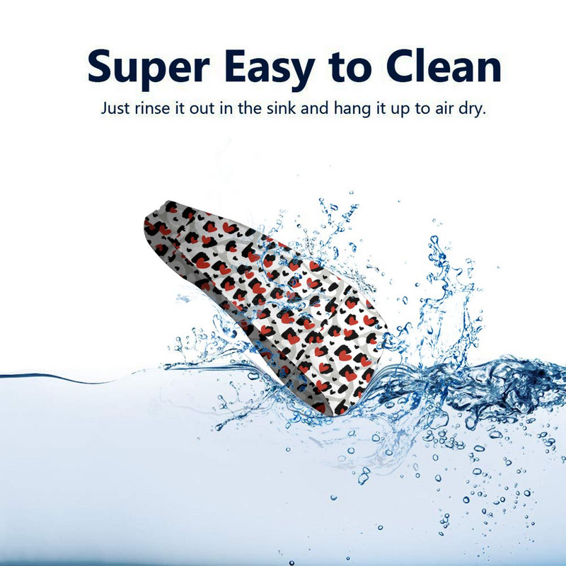 Valentines Love Heart Model Bandă pentru transpirație pentru bărbați Bandă pentru cap elastică Jog Baschet Alergare Benzi pentru păr Benzi pentru spălare transpirație