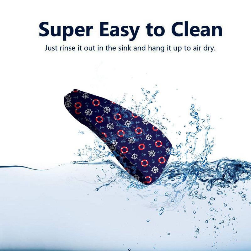 „Naucal Sailors“ modelio bėgimo prakaito juosta, skirta Unisex, elastinga prakaito juosta Joga tinklinis plaukų tvarsčiai Galvos apvyniojimas plaukų juosta