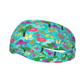 Vasaros paplūdimio atogrąžų koliažas lauke sportinės prakaito juostos Prakaito galvos juostos Sporto salė Fitnesas Joga Galva Prakaito tvarstis Prakaito prausimosi juostos