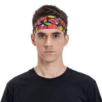 Mysterious Tropical Garden Sweatband Headband Stretch Elastic Tennis Fitness Κορδέλα μαλλιών Head Sweat Bands Αθλητική ασφάλεια