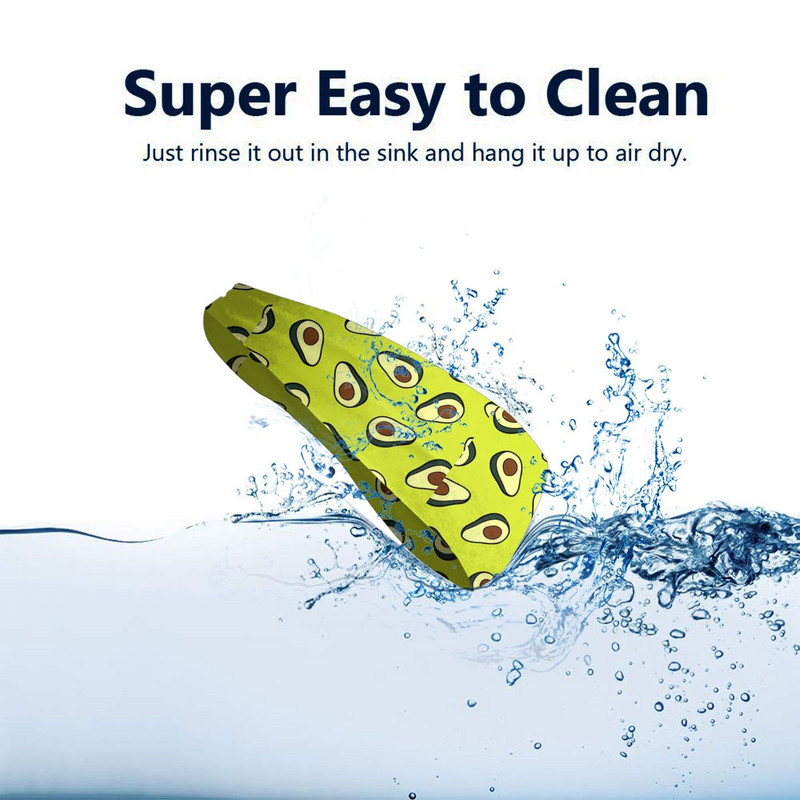 Avokaado Taimetoitlaste higipaelad Stretch Jalgrattasõidu Higipeapaelad Libisemisvastased Pea Higisidemed Jõusaal Fitness Jooga Juuksed Higipaelad