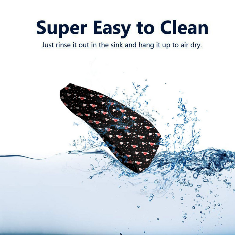 Valentin-napi szívek szárnyak izzadságszalagok széles futó izzadság fejpántok Férfi fejfedő hajkötés Tenisz tornaterem Fitnesz izzadság mosópánt