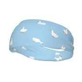 Animacinių filmų „Anties žąsų“ guminės „Anties“ dušo juostelės Minkštos lauko sportinės prakaito galvos juostelės moterims Vyrų galvos tvarsčiai nuo prakaito