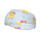 Sweet Little Duck Pattern Cartoon Ženska traka za znojnicu Traka za glavu Neklizajuća traka za trčanje Traka za kosu Traka za znoj