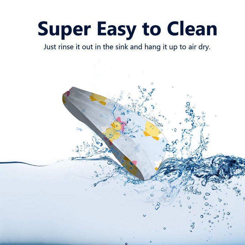 Sweet Little Duck Pattern Cartoon Ženska traka za znojnicu Traka za glavu Neklizajuća traka za trčanje Traka za kosu Traka za znoj