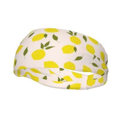 Sidruni spordipeapael higiside Armas puuviljane juuksepael Jalgrattajooga higipael Naiste spordiohutus