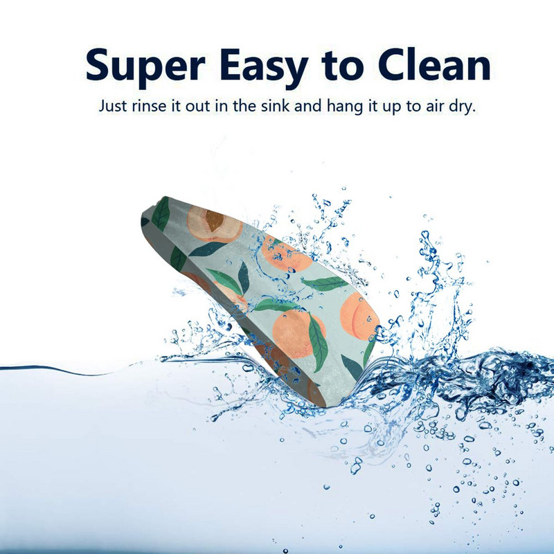 Persikų treniruotės prakaito juostelės, skirtos unisex vaisiams, minkštos prakaito galvos juostos Teniso treniruoklių salė Fitneso galvos prakaito tvarsčiai Galvos apvyniojimas plaukams turbanas