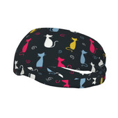 Mielos kačių prakaito juostos Elastinės Atletiškos prakaito galvos juostos moterims Vyrams Neslystančios galvos prakaito tvarsčiai Teniso prakaito prausimosi juostos