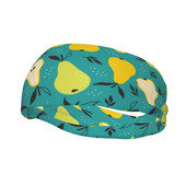 Kriaušių bėgimo juostelės, skirtos Unisex Fruit Elastinės Prakaito juostos Bėgiojimas Joga Plaukų Tvarsčiai Neslystantis Plaukų Prakaito Juostelė