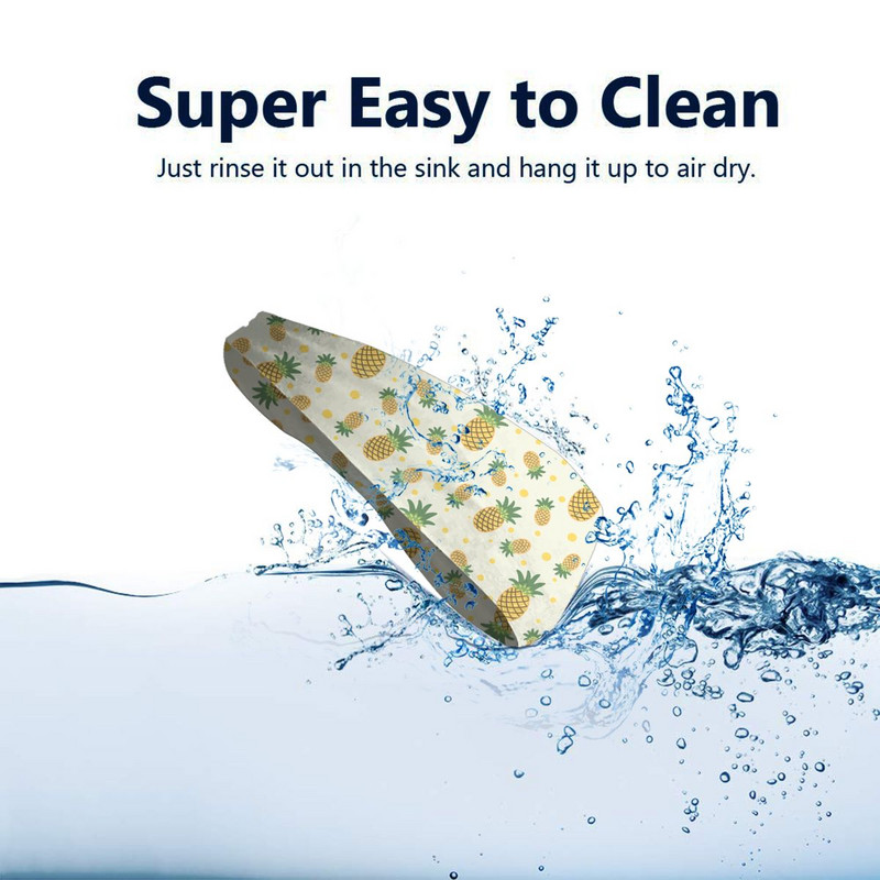 Ananasų sportinė galvos juosta galvos apdangalas mielas vaisių plaukų juosta Teniso sporto salės prakaito juosta Sportinė sauga vyrams