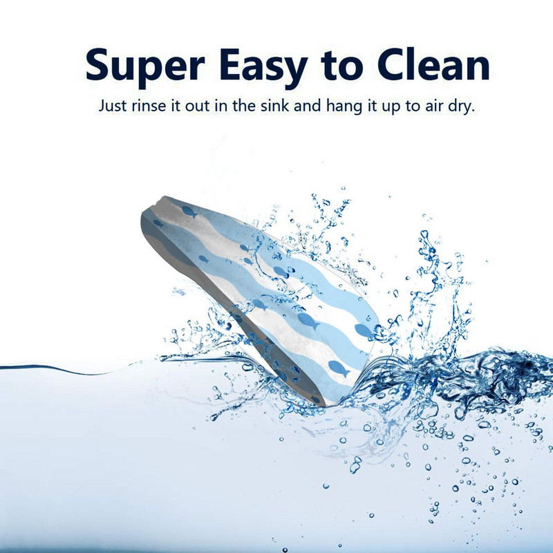 Swimming Fish Sweat Headband Headband Hair Band Workout Tennis Fitness Sweatband Αθλητική ασφάλεια για γυναίκες