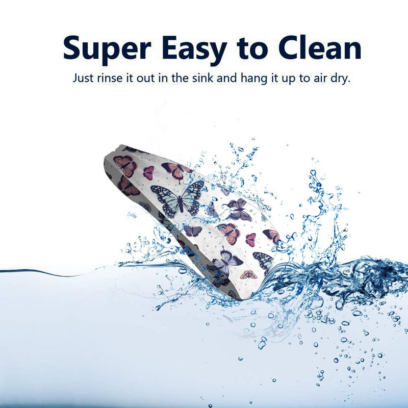 Drugelio raštas prakaito galvos juosta prakaito tvarsčiai Spalvingi drugeliai plaukų juosta Fitnesas Sportas Prakaito juostelė Sportinė sauga vyrams