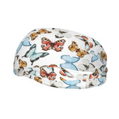 Peteliškės modelio dviračių prakaito juostos, skirtos Unisex spalvingiems drugeliams, prakaituojantis galvos apdangalas Plaukų tvarsčiai plaukams prakaito juosta