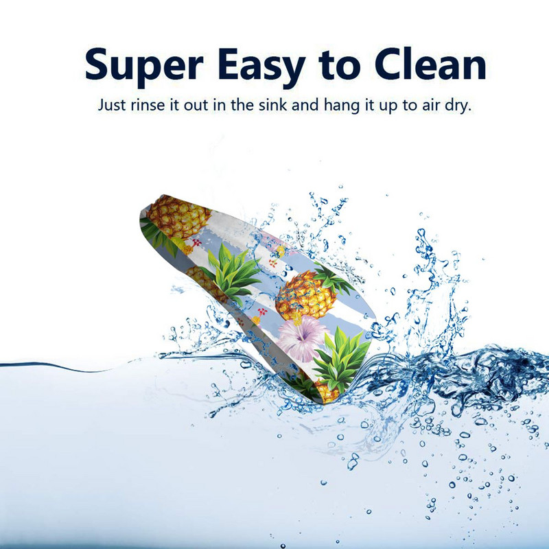 Pineapple Summer Fruits Prakaito juostelė, skirta Unisex Minkšta prakaito galvos juosta Bėgiojimas Joga Galvos Prakaito Tvarsčiai Galvos apdangalai Plaukai Prakaito juosta