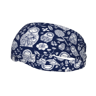 Matryoshka Rusiškos lėlės bėgimo juostelės su prakaitu