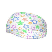 Viieharulise tähega meeste higipael Spordipeapael, veniv elastne jalgrattajooga juuksepael Värviline higiside Spordiohutus