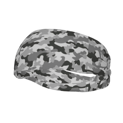 Καμουφλάζ Military Sweatband για γυναίκες Ανδρικά Army Camo Polyester Sweat Headband Jogging Head Sweat Bandages Hair Sweat Band