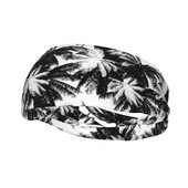 Banda de transpirație tropicală retro pentru palmier unisex Bandă de transpirație elastică pentru yoga volei Bandaj de păr Bandaj pentru cap Benzi de transpirație pentru păr