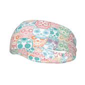 Sugar Skull Higipael Stretch Treeni higipeapael Unisex jaoks Mehhiko Skeleton Head Higiside Tennis Gym Fitness Juuksepael