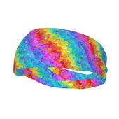 „Lgbt Pride“ sportinė galvos juosta galvos apdangalas „Rainbow Butterfly“ plaukų juostos jogos bėgimo juostelė, sportinė sauga moterims