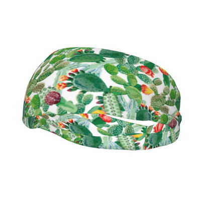 Cactus Athletic Prakaito juosta moterims Vyrams Miela elastinga prakaito juostelė Teniso Gym Fitness Plaukų Tvarsčiai Neslystantys Plaukų Prakaito Juostos