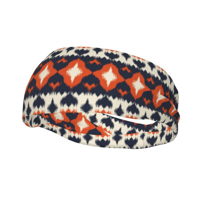 Etninis stilius Bohemijos prakaito galvos juostelė, prakaituota plaukų juosta, joga, bėgimo juosta, sportinė sauga vyrams