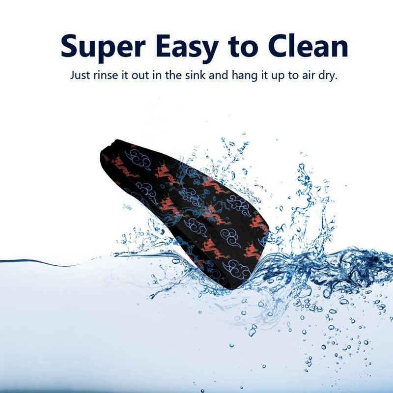 Cool Myth Dragon Sweatbands Μαλακές αθλητικές κορδέλες κεφαλής εξωτερικού χώρου για γυναίκες Ανδρικές κεφαλές Επιδέσμους μαλλιών Γυμναστική Fitness Γιόγκα Hairband