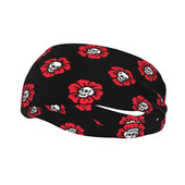 Cool Skull Running Sweatband for Unisex Polyester Sweat Headbands Yoga Volleyball Head Sweat Bandages Headwear Sweat Wash Band