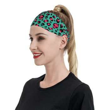 Skull Sweatband Еластична велосипедна лента за изпотяване за велосипеди за жени, мъже, неплъзгаща се превръзка за изпотяване на главата, фитнес, фитнес, йога, коса, лента за изпотяване