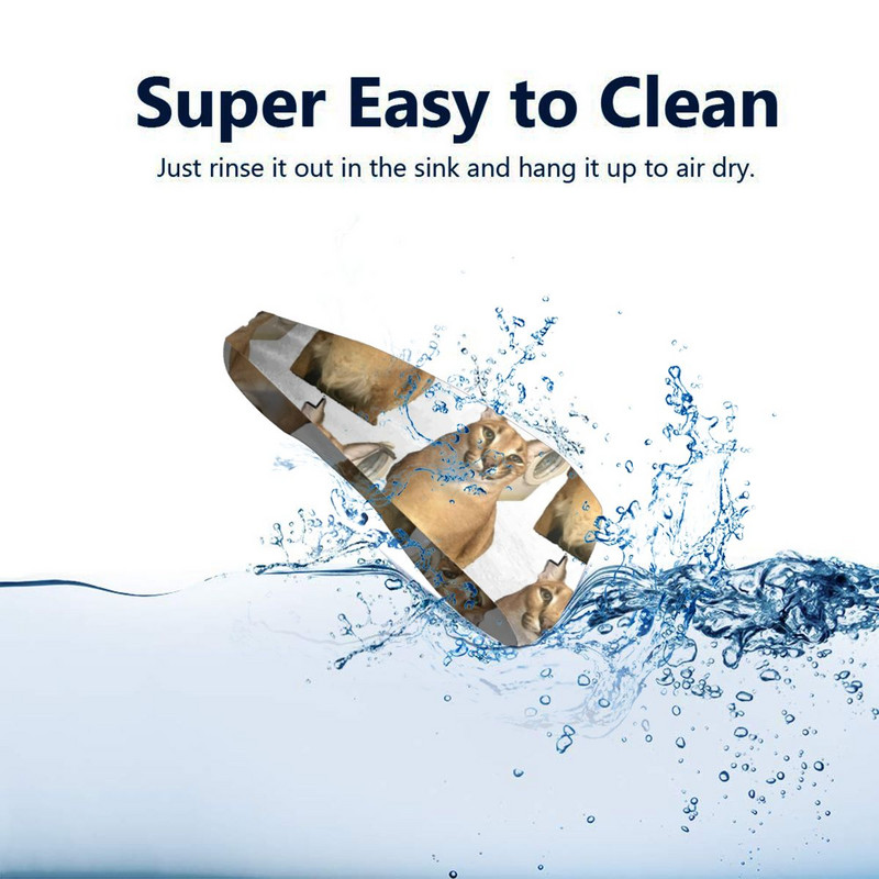 FLOPPA SMIRK Prakaito juostos moterims Vyrams Big Floppa Cat Prakaito juostelė Bėgiojimas Joga Galva Prakaito Tvarstis Galvos Apvyniojimas Plaukai Prakaito juostos