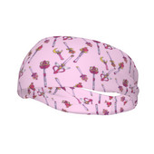 Moon Girl Anime Prakaito juostelės Tamprios Lauko Sportinės Prakaito Juostelės Moterims Vyrams Magiški plaukų tvarsčiai Bėgiojimas Joga Prakaito prausimosi juosta