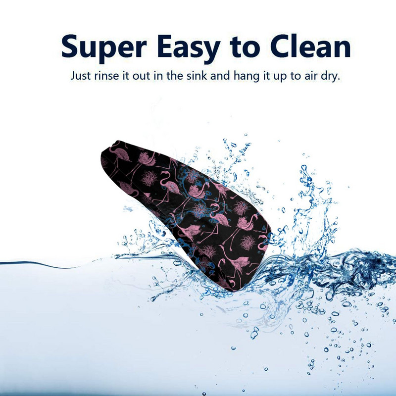 Prakaito juostos Flamingo Bird Plačios sportinės saugos prakaito galvos juostos moterims Vyrų galvos prakaito tvarsčiai Teniso treniruoklių salė Fitneso prakaito prausimosi juosta