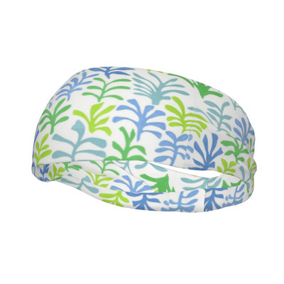 Matisse Art sportinė galvos juosta, galvos prakaito juosta Plaukų juosta Treniruotė Tenisas Fitnesas Prakaito juostelė Sportinė sauga moterims