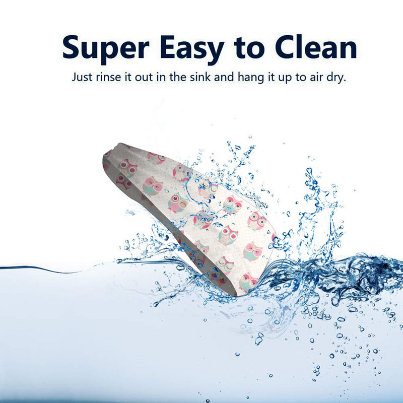 Bufniță Animal Păsări Sport Bandă pentru cap Batică pentru păr Yoga Baschet Alergare Sport Bandă pentru transpirație Siguranță sportivă pentru femei bărbați