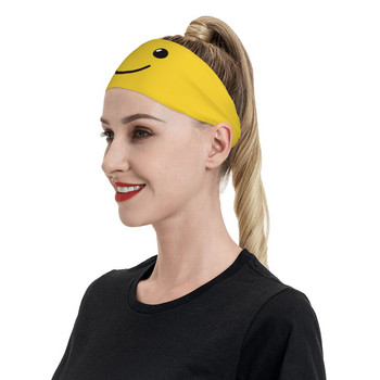 Γυμναστήριο Γυμναστήριο ιδρώτας κεφαλής Επίδεσμος κεφαλής ιδρώτας για γυναίκες Άνδρες Ελαστική ιδρώτα Headband Tennis Gym Fitness Head Sweat Bandage Headwrap Hair Turban