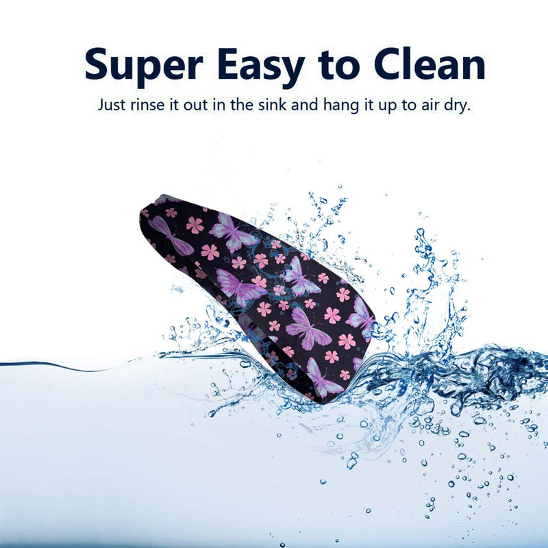 Butterfly vyrų prakaito juosta, neslystanti galvos juosta treniruotėms Teniso fitneso plaukų juosta galvos apdangalai