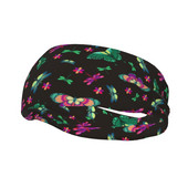 Pillangó fejpánt Fejkendő Hajpántok Tenisz Gym Verejtékszalag Sportbiztonság nőknek