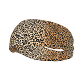Benzile de transpirație de leopard bronzat, elastice pentru sport în aer liber, bentite de transpirație pentru femei, bărbați, bandă pentru cap, bandaj pentru transpirație, gimnastică, fitness, yoga, bandă de păr