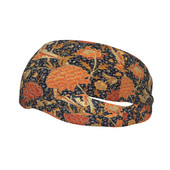 William Morrise naiste higipael, libisemiskindel peapael, spordijooga, vintage mustriga juuksepael Boho lilledega peapael