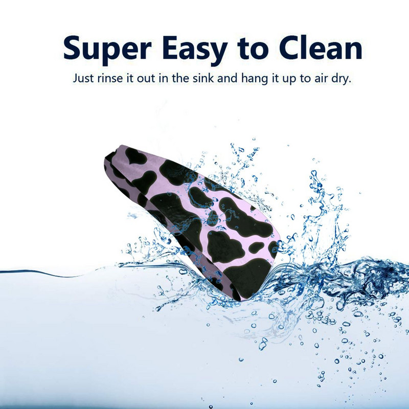 Karvės modelio galvos juosta, prakaito tvarstis Miela plaukų juosta Lauko sportinė sportinė juostelė Sportinė sauga moterims, vyrams