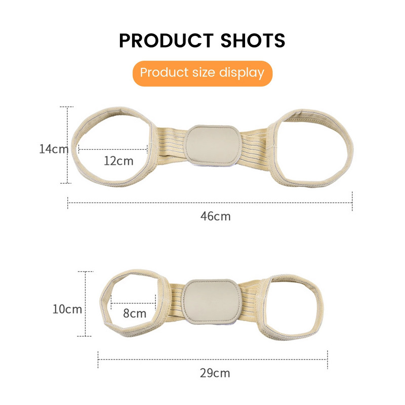 Uus täiskasvanutele mõeldud laste seljahoiaku korrigeerija rangluu seljatugi korrigeeriv selja sirged õlad traksrihm