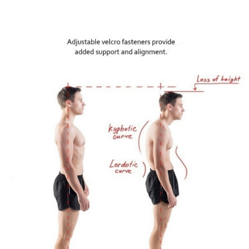 Κορυφαίος ρυθμιζόμενος μαγνήτης Διορθωτής στάσης πλάτης Κορσέ ισιωτικό ισιωτικό στήριγμα ώμου Διορθωτικό οσφυϊκής θέσης στηρίγματα