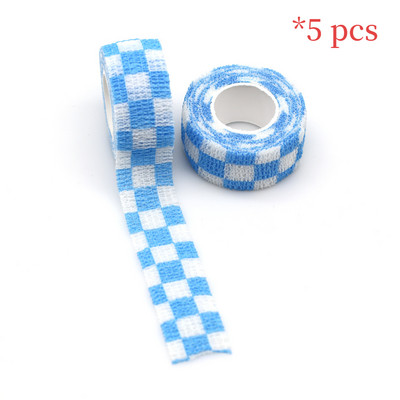 5 tk Sõrmekaitse sideme kirjutamine Prinditud Meditsiiniline isekleepuv side sporditeip mittekootud elastne lemmiklooma tätoveering 4,8m side