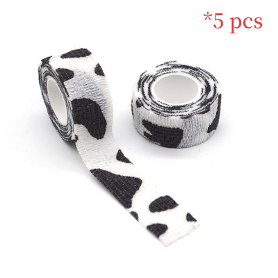 5 tk Sõrmekaitse sideme kirjutamine Prinditud Meditsiiniline isekleepuv side sporditeip mittekootud elastne lemmiklooma tätoveering 4,8m side