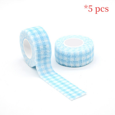 5 tk Sõrmekaitse sideme kirjutamine Prinditud Meditsiiniline isekleepuv side sporditeip mittekootud elastne lemmiklooma tätoveering 4,8m side