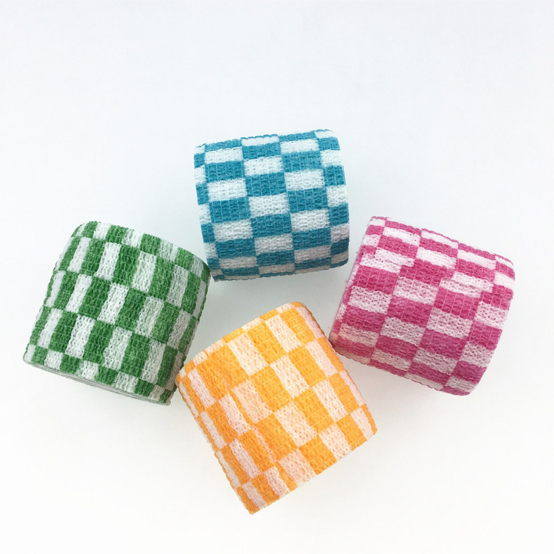 5 cm x 4,5 m Sportska traka Samoljepljivi vodootporni elastični zavoj Traka za mišiće Zglobovi prstiju Omotajte zavoj Netkani kohezivni zavoj