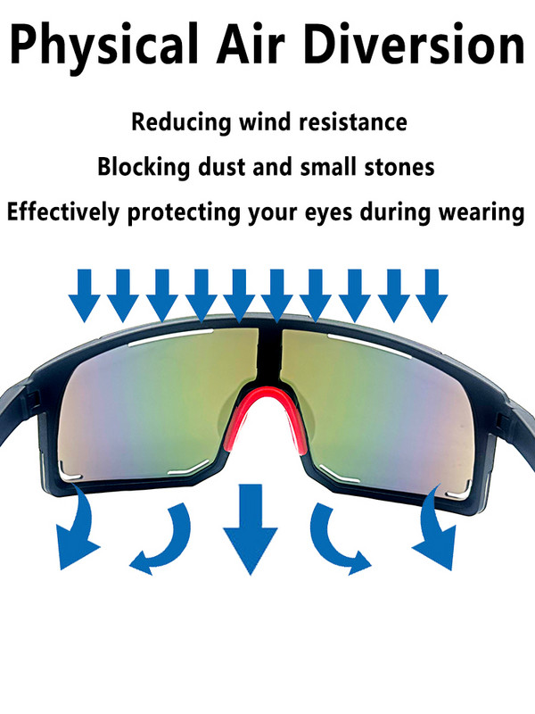 UVEX biciklističke naočale biciklističke sunčane naočale UV400 naočale sportske muške MTB vanjske naočale biciklističke naočale ženske sunčane naočale okulari